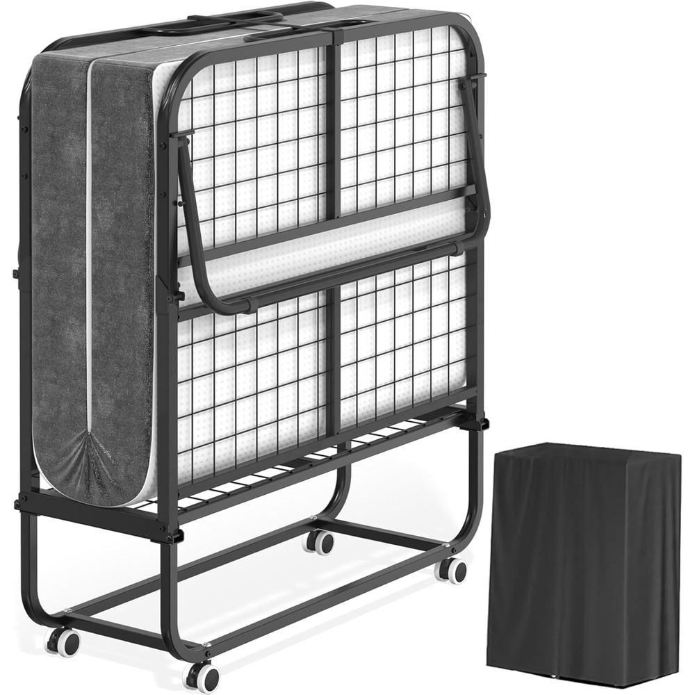 Office Furniture Home - Durable Rollaway Bed with Memory Foam