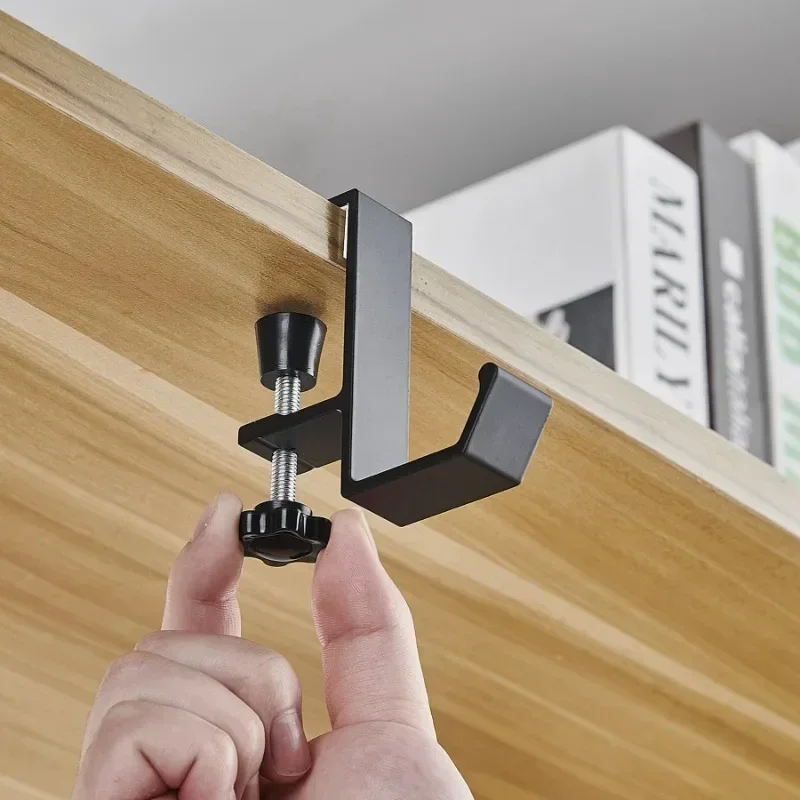 1/2pc Adjustable Desk Edge Hoo - Pegboard Office Organizer ulasan dan harga