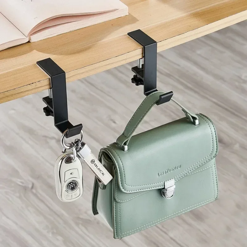 1/2pc Adjustable Desk Edge Hoo - Pegboard Office Organizer ulasan dan harga