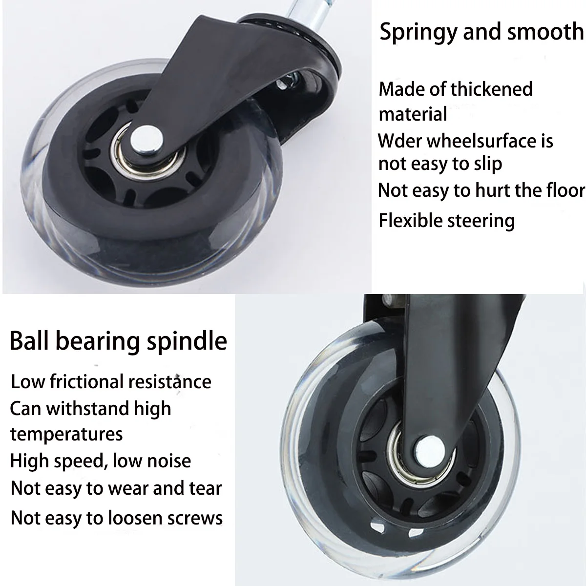 5PCS Office Chair Caster Wheel - Office Furniture Hardware ulasan dan harga
