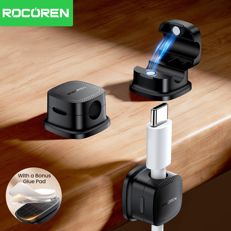 ROCOREN 30PCS Magnetic Cable O - Pegboard Office Organizer ulasan dan harga