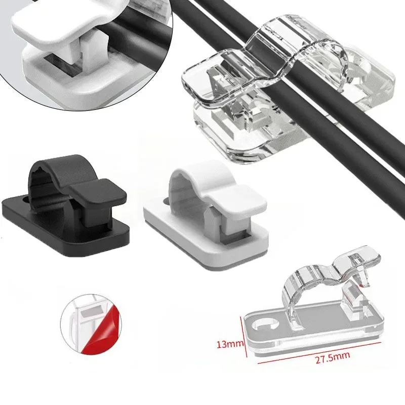 10/50Pcs Self Adhesive Cable C - Pegboard Office Organizer ulasan dan harga