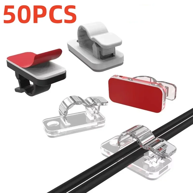 10/50Pcs Self Adhesive Cable C - Pegboard Office Organizer ulasan dan harga