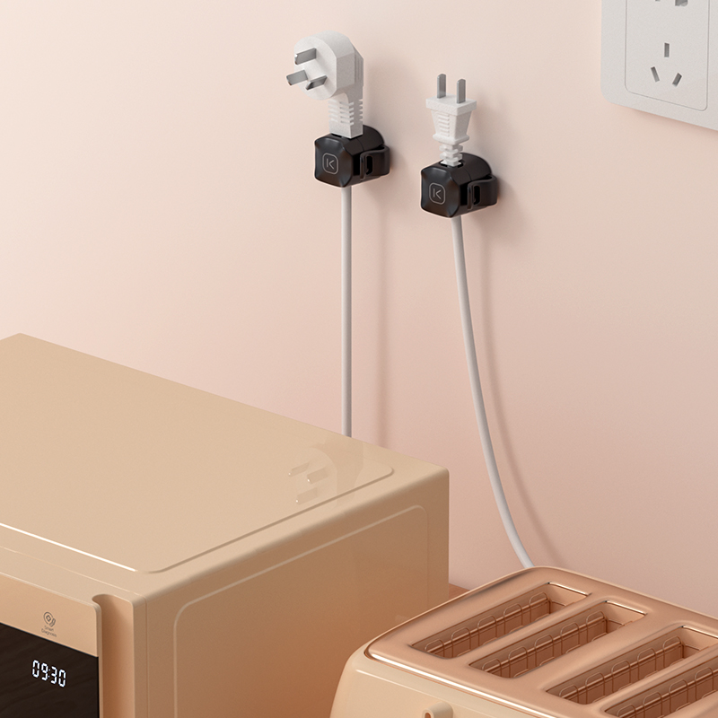 KUULAA 3/6 Pcs Cable Clip Cabl - Pegboard Office Organizer ulasan dan harga