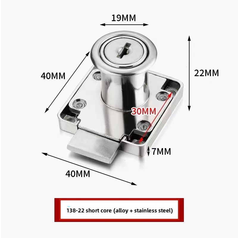 Automatic Cabinet Drawer Lock  - Office Furniture Hardware ulasan dan harga