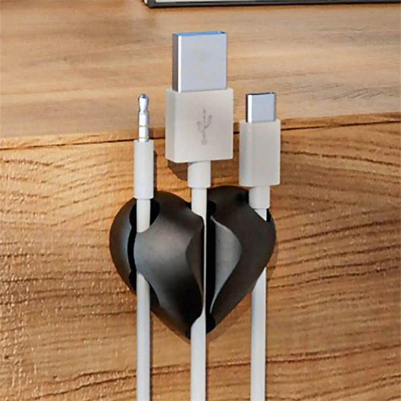 2pcs Heart-Shaped Mini Cable W - Pegboard Office Organizer ulasan dan harga