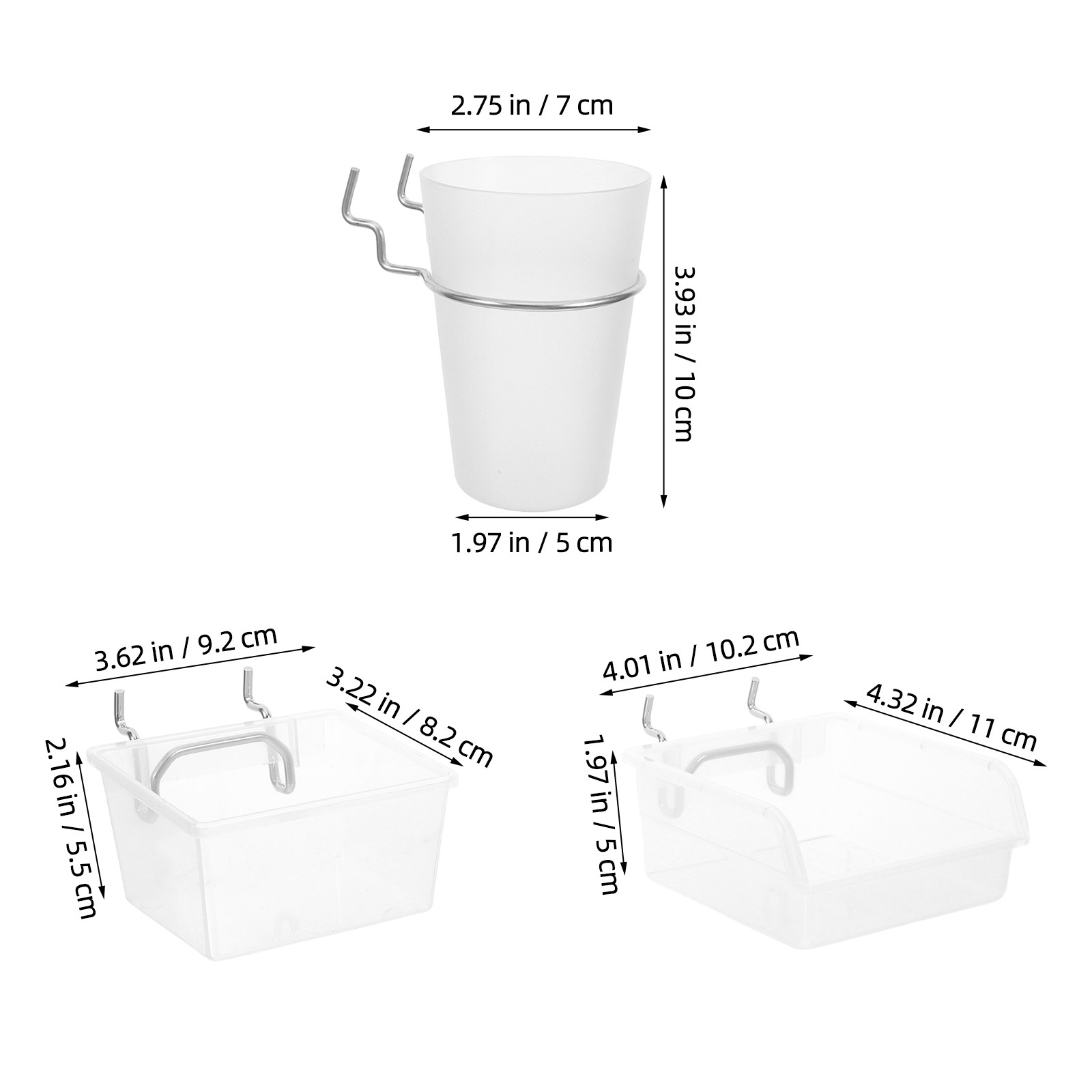 20Pcs Pegboard Storage Bin Org - Pegboard Office Organizer ulasan dan harga
