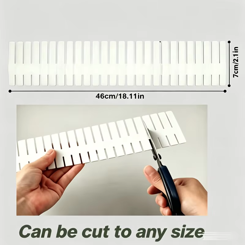 1-10pcs Drawer Divider Adjusta - Pegboard Office Organizer ulasan dan harga