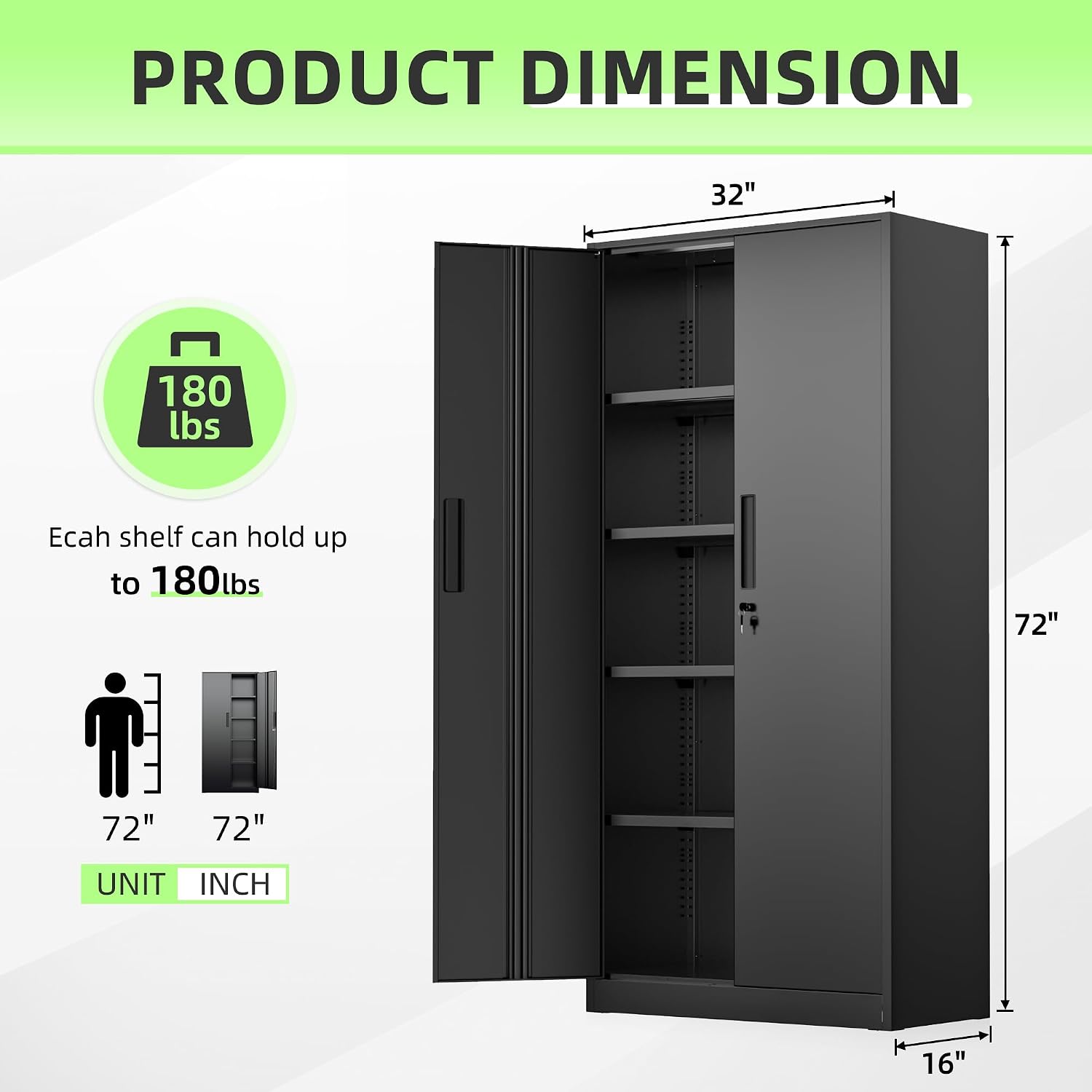 Tall Metal Storage Cabinet Org - Office Furniture Home ulasan dan harga