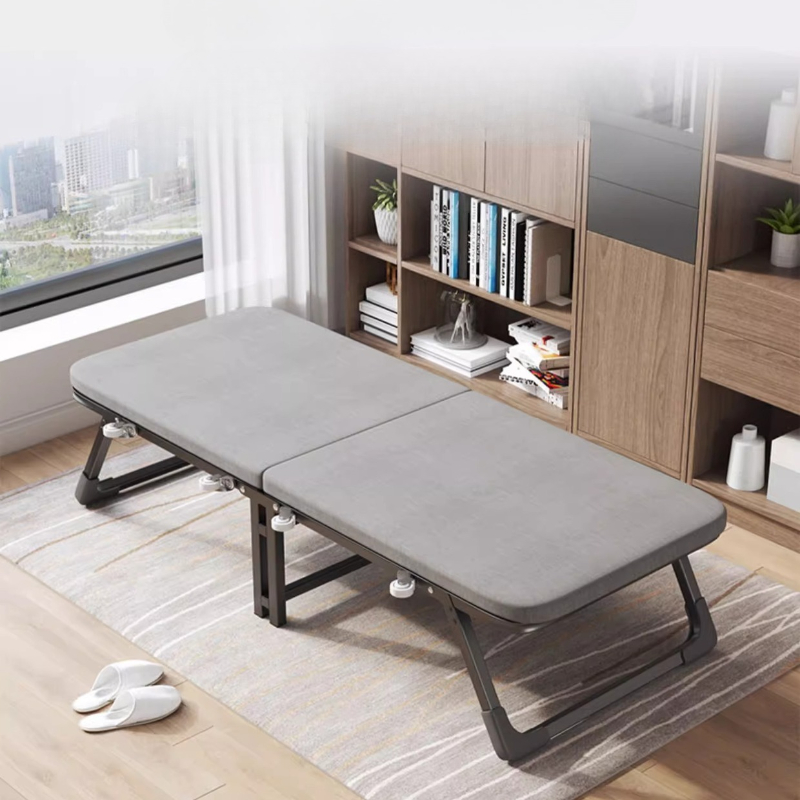 Household Portable Folding Bed - Office Furniture Home ulasan dan harga