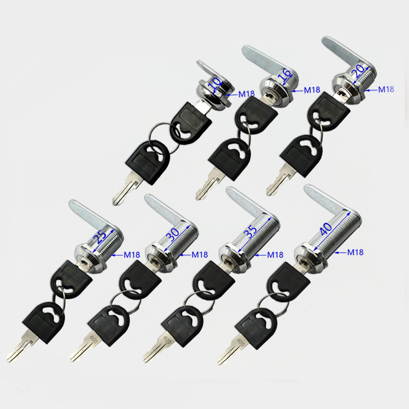 Cam Lock Security Lock 16-40mm - Office Furniture Hardware ulasan dan harga