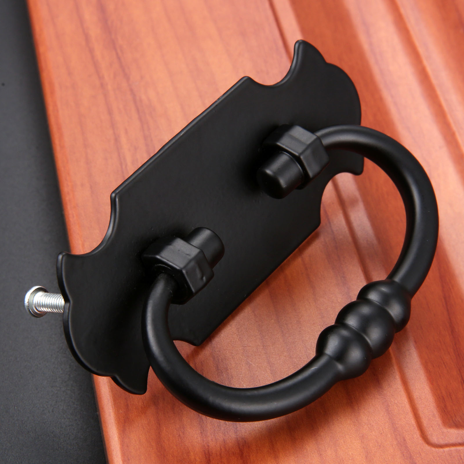 1Pc  88*56mm Black Handle Zinc - Office Furniture Hardware ulasan dan harga