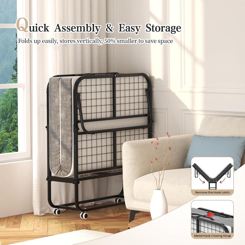 Durable Rollaway Bed with Memo - Office Furniture Home ulasan dan harga